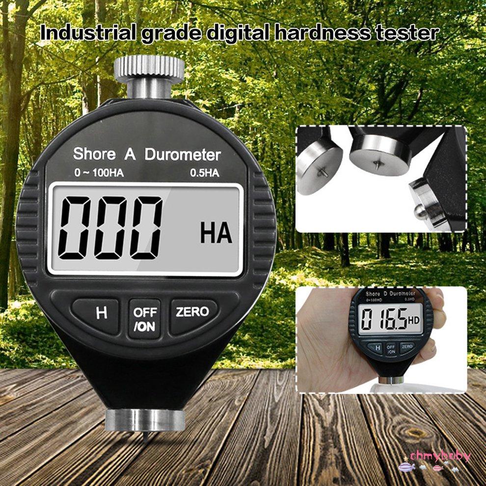 Máy đo độ cứng bờ kỹ thuật số Máy đo độ cứng cho cao su da nhựa [8/24]