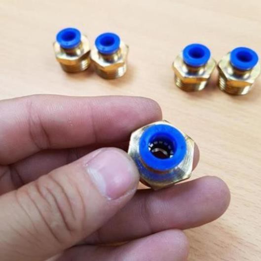 Nối ren ngoài 17 ra ống 8mm dùng cho bơm phun sương