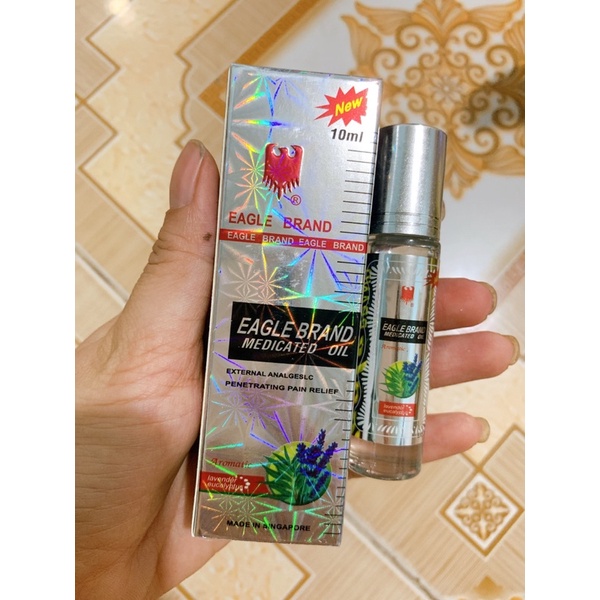 Dầu lăn trắng 10 ml nóng thơm