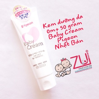 Kem dưỡng da 0m+ 50 gram Baby Cream Pigeon Nhật Bản