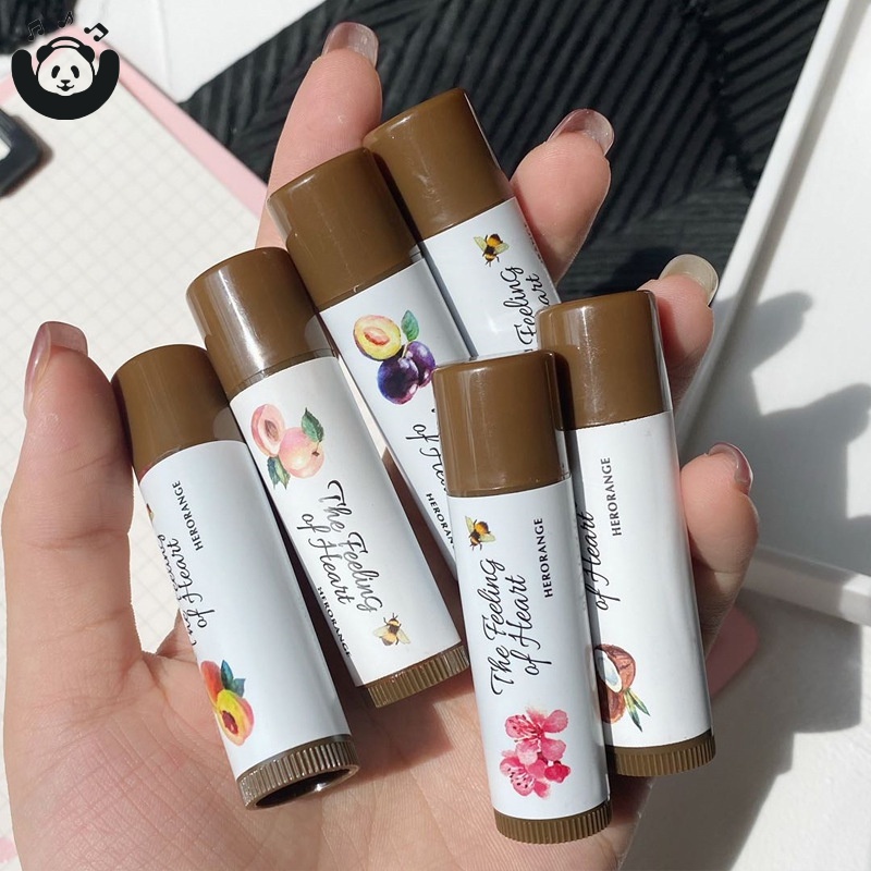 [Hàng mới về] Son dưỡng có màu Herorange dưỡng ẩm căng mọng mềm môi