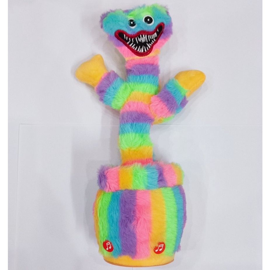 [Pin Sạc] Cây xương rồng nhảy múa phát ra âm thanh vui nhộn sáng tạo cho bé Poppy Playtime Huggy Wuggy