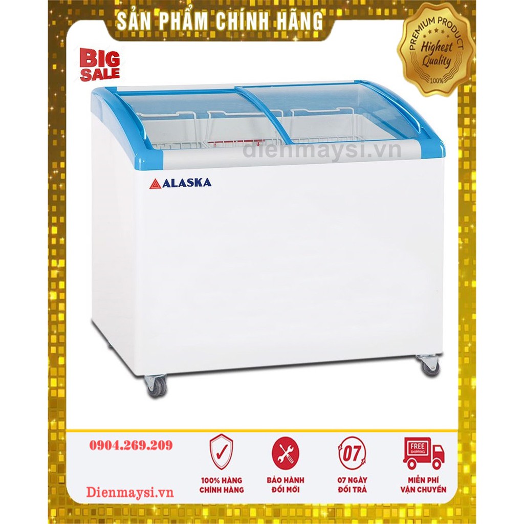 Tủ đông Alaska SD-500Y - 350 lít, 210W