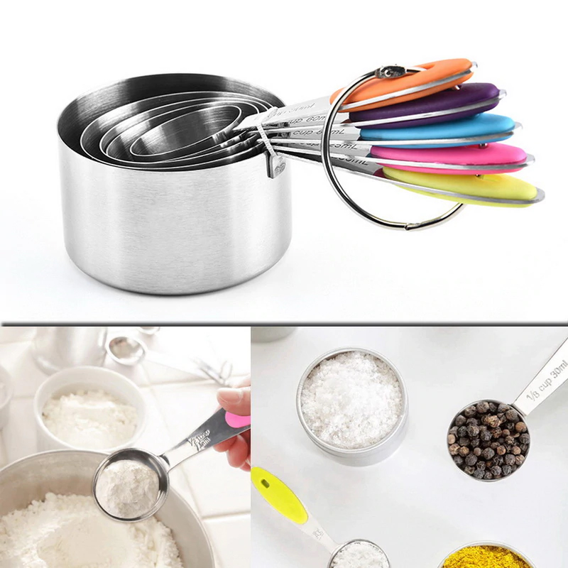 Bộ 10 Muỗng ANAEAT Đo Lường Nguyên Liệu Bằng Thép Không Gỉ