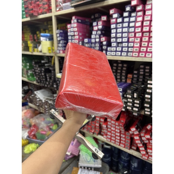 Ghế gác chân làm móng ,nail  chân inox đậm đây có màu đỏ và màu đen