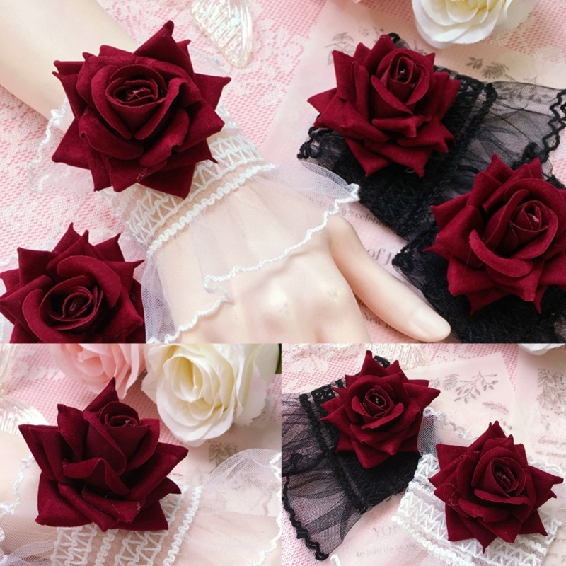 Găng Tay Ren Hoa Ngắn Thời Trang Cho Nữ