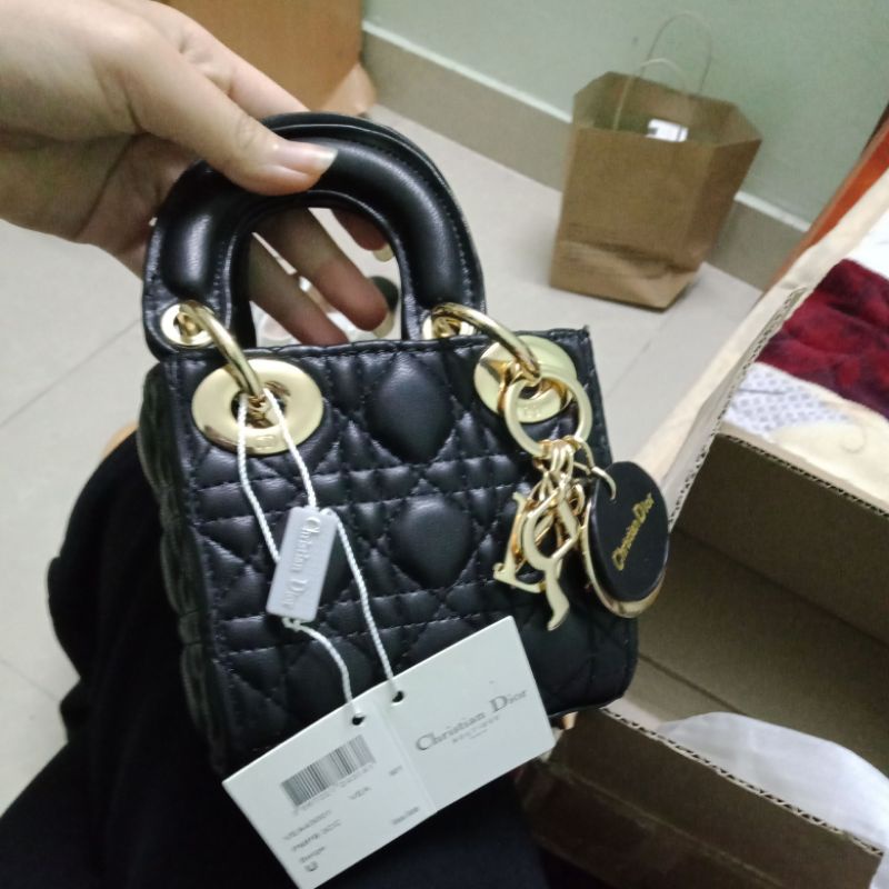 Túi Dior đen