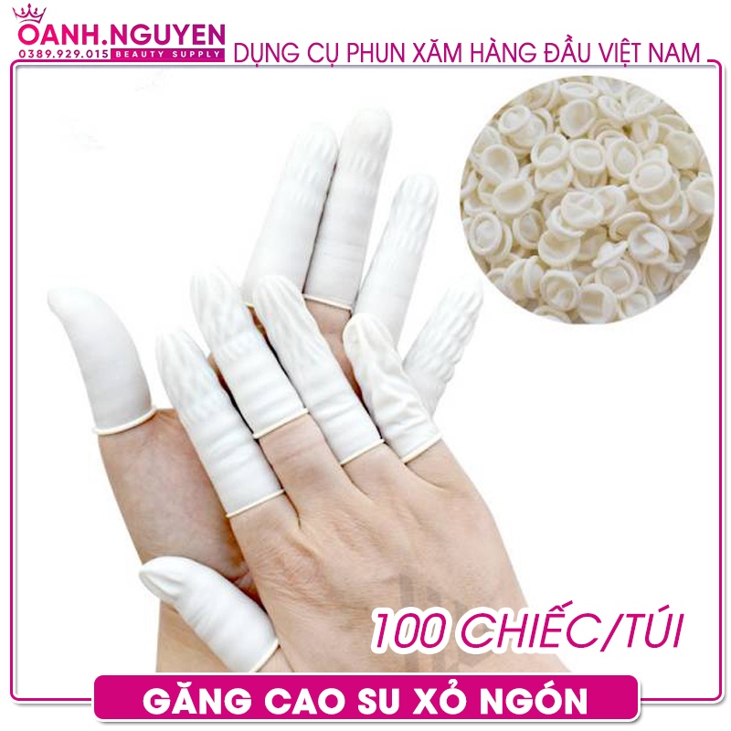 Găng Cao Su Xỏ Ngón (100 c/túi)