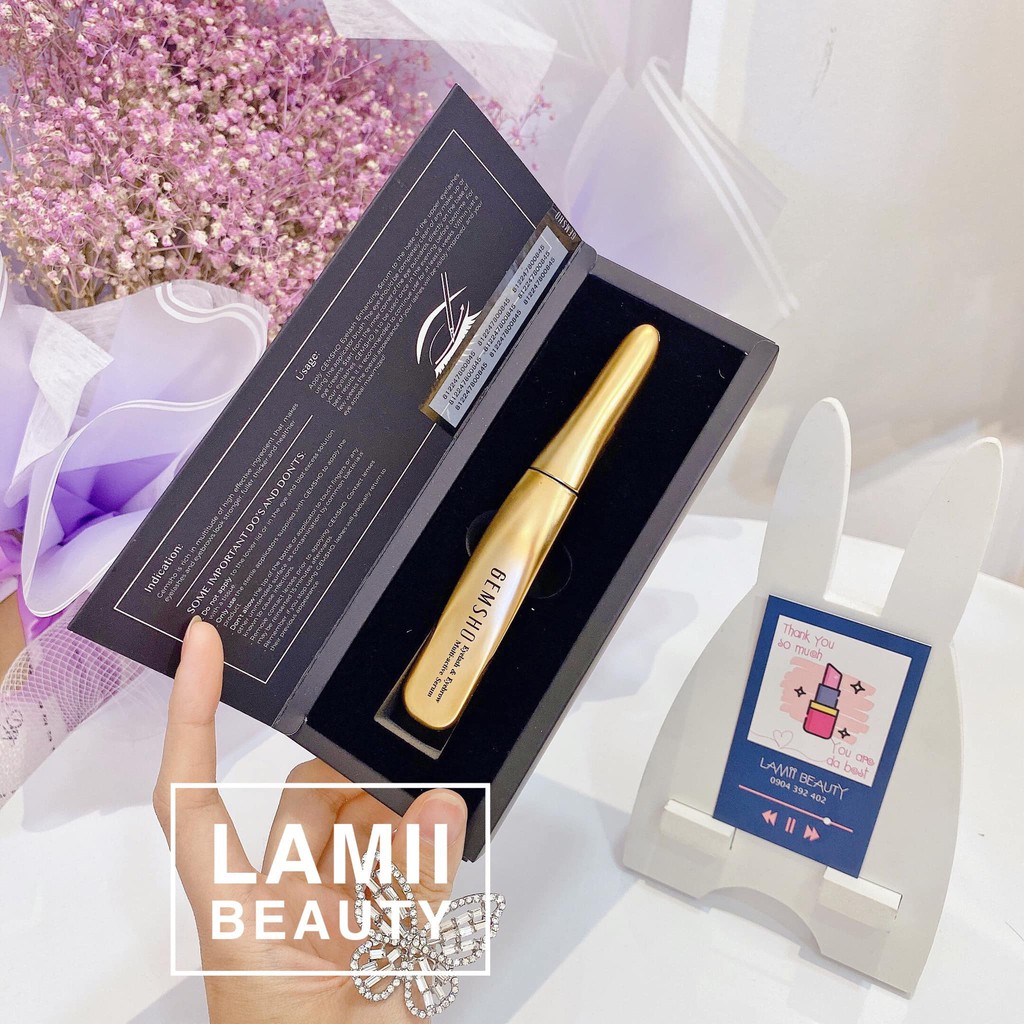 Dưỡng mi GEMSHO Eyelash & Eyebrow Multi-active Serum