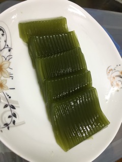 Bột thạch găng xanh