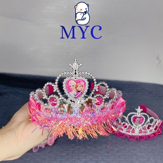 Vương Miện Cài Tóc Elsa, Anna Cho Bé Siêu Xinh Xắn - Dễ Thương - Hàng Bao Đẹp Cả Nhà Nhé - MYC Giao Hàng Cực Nhanh