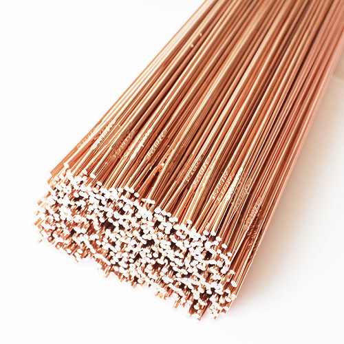 Que Bù TIG Sắt ER 70S-6 Cỡ 1.6  - 2.4* 1000mm Dùng Trong Hàn Tig