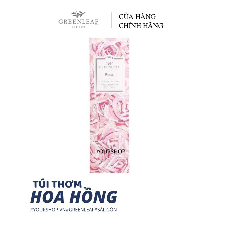 Túi Thơm Hoa Hồng Pháp - Greenleaf Roses -90ml