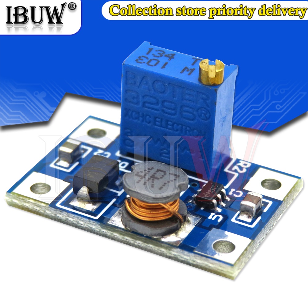 1 Mạch Tăng Áp DC-DC 2-24V Sang 2-28V 2A SX1308