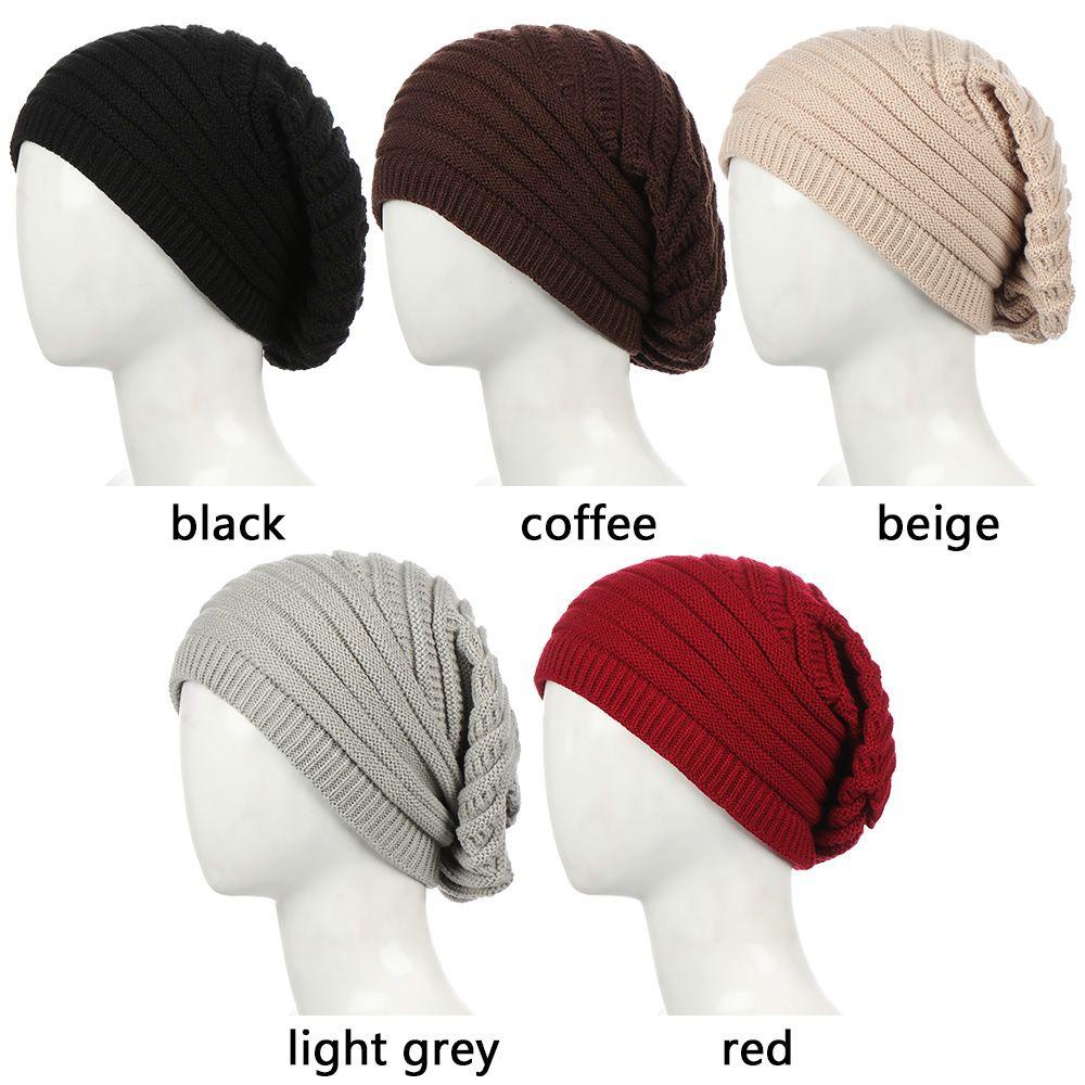 Mũ Len Slouchy Dệt Kim Kat1