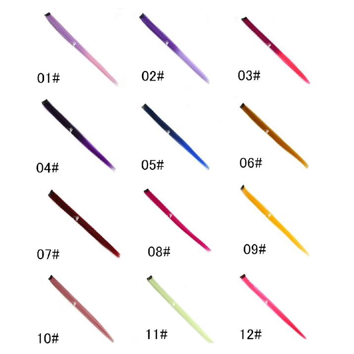 Lọn tóc giả dài chịu nhiệt có kẹp gắn tiện dụng