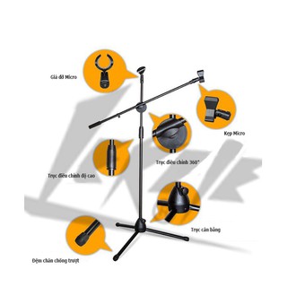 Chân đế dạng đứng cho micro | LKT-803