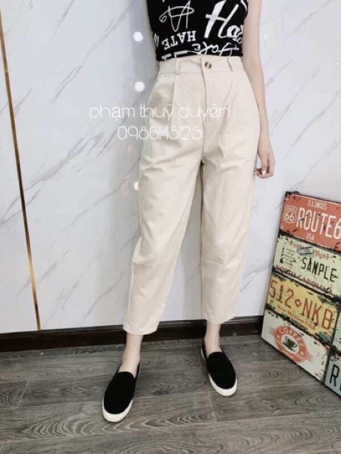 Quần baggy kaki quảng châu