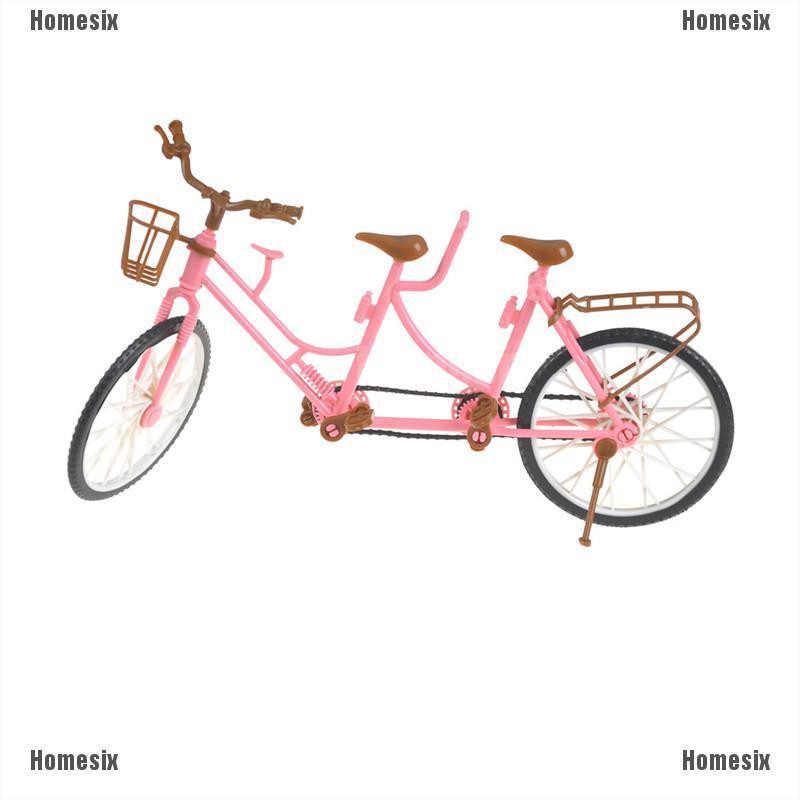 [HoMSI] Tandem Bicycle Bike For Kelly &amp; Ken Doll Outdoor Accessories SUU