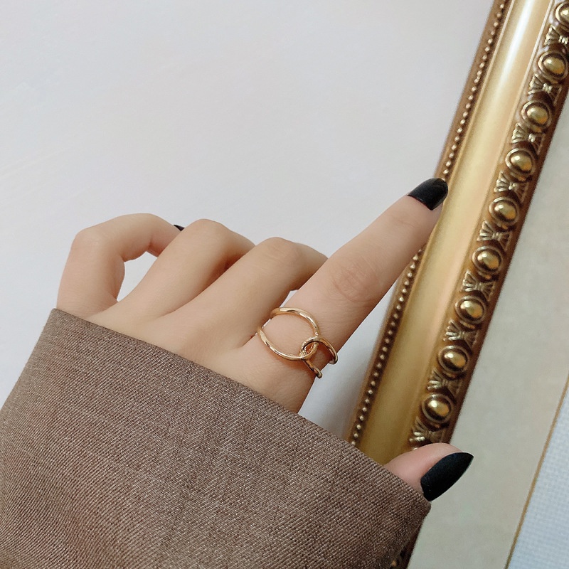 Nhẫn Hở Thiết Kế Đơn Giản Thời Trang Cá Tính