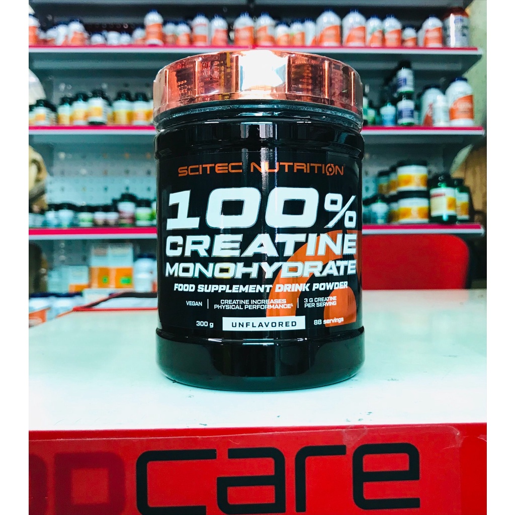 Creatine | Scitec Creatine Monohydrate Tăng Năng Lượng Sức Mạnh 300g - Chính Hãng - SUPPCARE
