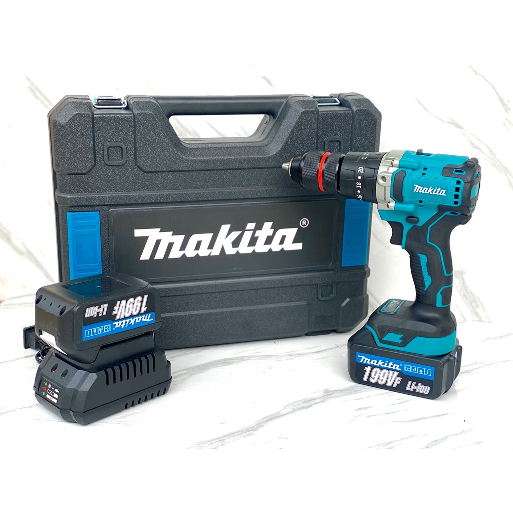 Máy khoan pin makita 3 chức năng không than 20v thế hệ mới cực mạnh