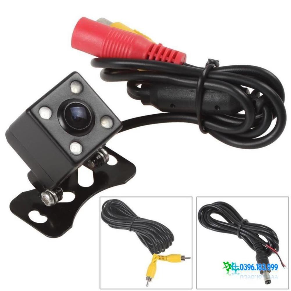 Camera lui cho xe tai-Camera lùi, 4 led, dây 5.5m, jack2.5mm, 5 chân | BigBuy360 - bigbuy360.vn
