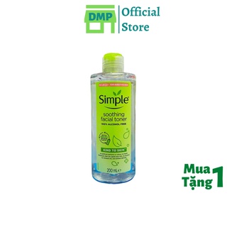 Nước Hoa Hồng Simple Smoothing Facial Tonner Simple Chăm Sóc Dưỡng Ẩm Da Nhạy Cảm