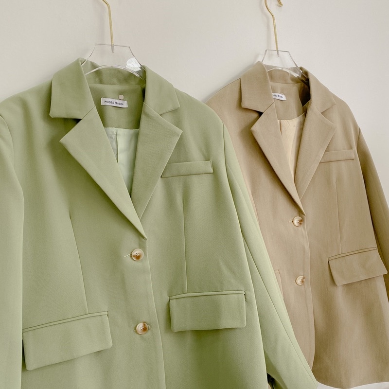 [LEN clothing] Áo khoác vest, áo blazer thời trang 2 màu 7842 | BigBuy360 - bigbuy360.vn