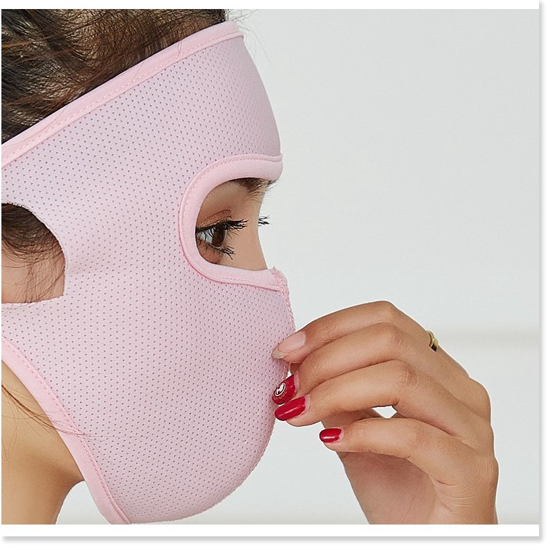 Khẩu trang Ninja 2 lớp vải cotton thông hơi che kín mặt chống nắng chống bụi nam và nữ - Khau trang | BigBuy360 - bigbuy360.vn