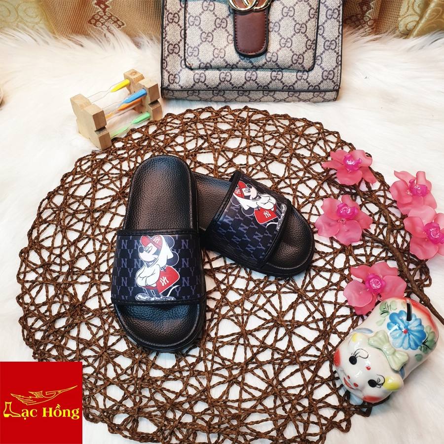 Dép trẻ em quai ngang cho bé từ 4 đến 14 tuổi in Mickey Lạc Hồng Store
