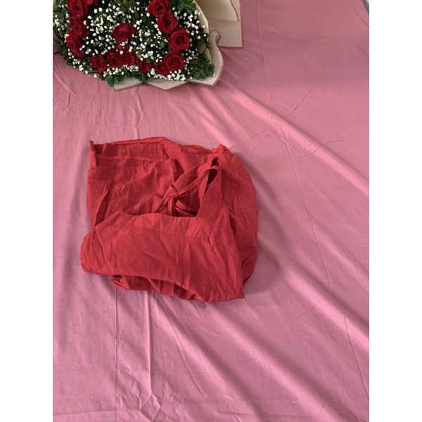 ❌❌PASS áo babydoll màu đỏ đô,thanh lý áo babydoll