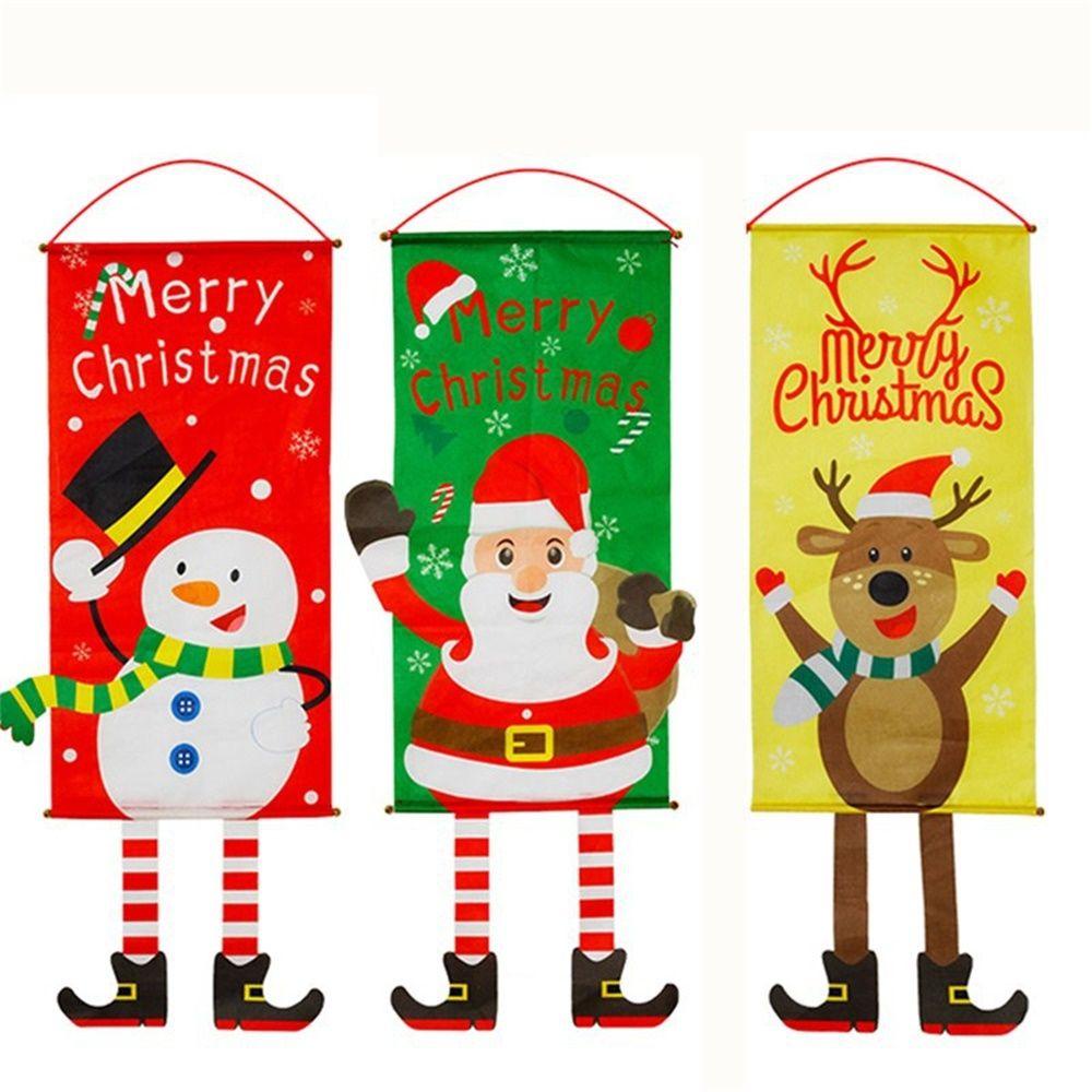 WTTLE Phụ Kiện Treo Trang Trí Giáng Sinh Hình Ông Già Noel