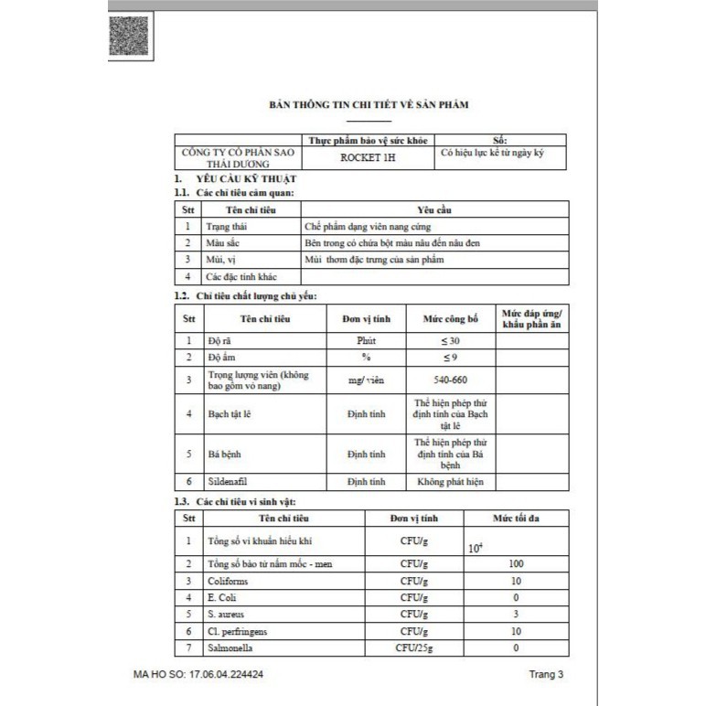 Rocket 1h - Viên Uống Bổ Thận