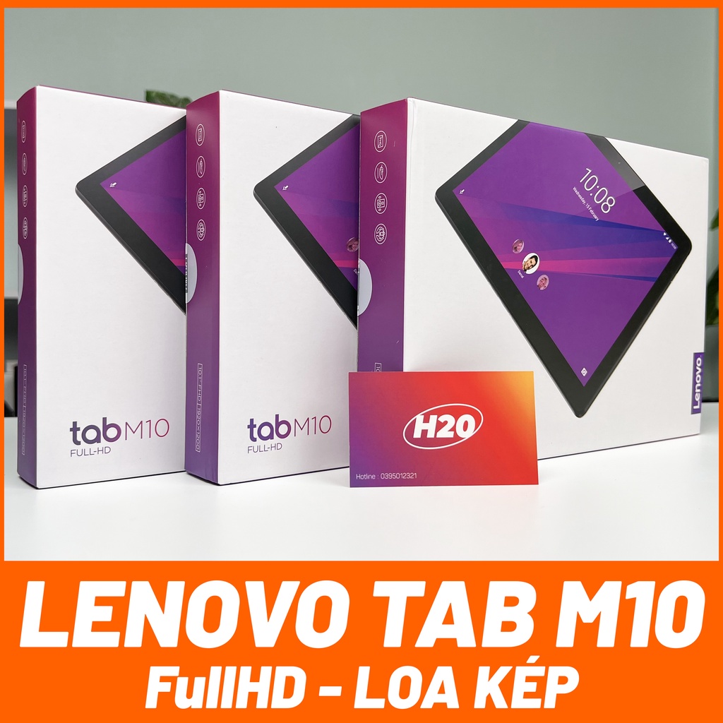 Máy Tính Bảng Lenovo Tab M10 - FullHD, 4G, Loa Kép, Pin 7.000mAh