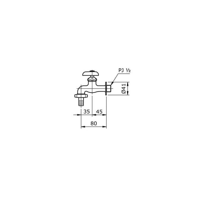 Vòi Nước Toto T 26 13 Chất Lượng Cao