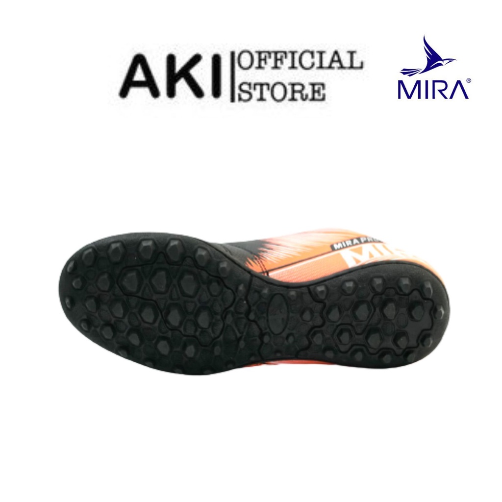 Giày Đá Bóng Trẻ Em Mira Pro Kid Đen Thể Thao Chính Hãng, Giày Đá Banh Cỏ Nhân Tạo Giá Rẻ Mềm Đẹp - Pk005