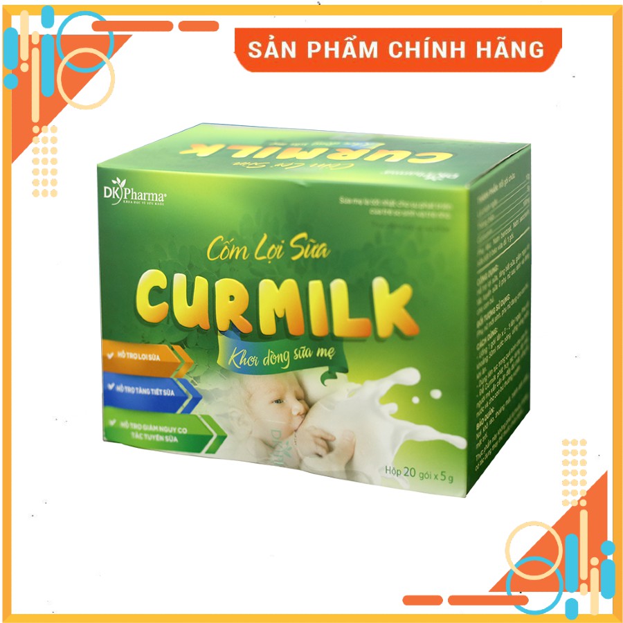 ✅ (Hàng Chính Hãng)_Cốm Lợi Sữa Curmilk "An Toàn Cho Mẹ Và Bé"