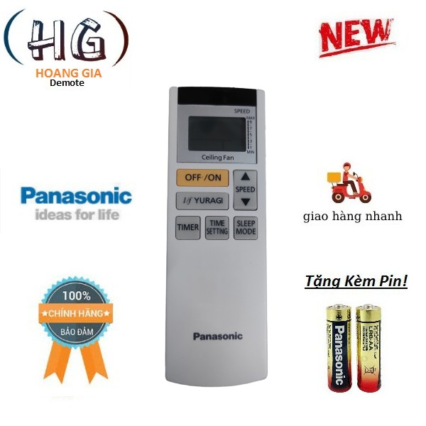 ĐIỀU KHIỂN QUẠT TRẦN 5 CÁNH PANASONIC F-60TDN