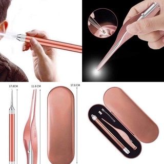 Đèn soi tai mũi họng có ngoáy tai có đèn cho bé yêu - Hộp đựng Cao Cấp DNTS1