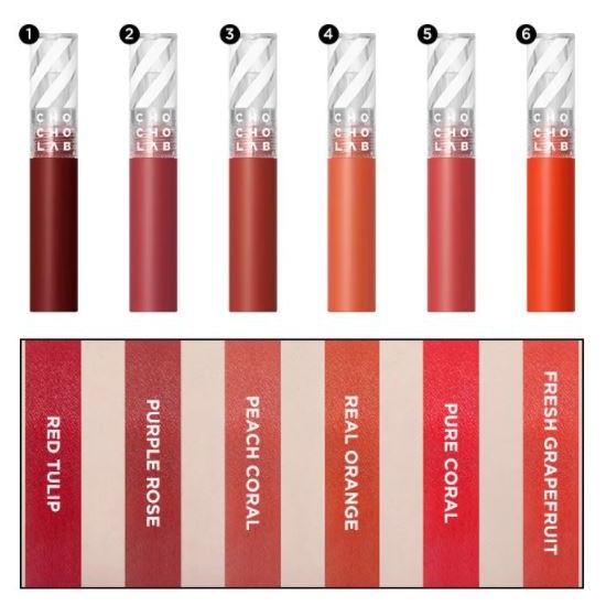 Son Kem Lì, lên Màu Chuẩn, Mịn Mượt Nhẹ Môi Chocho's Lab Switch On Velvet Lip Tint 2.5g