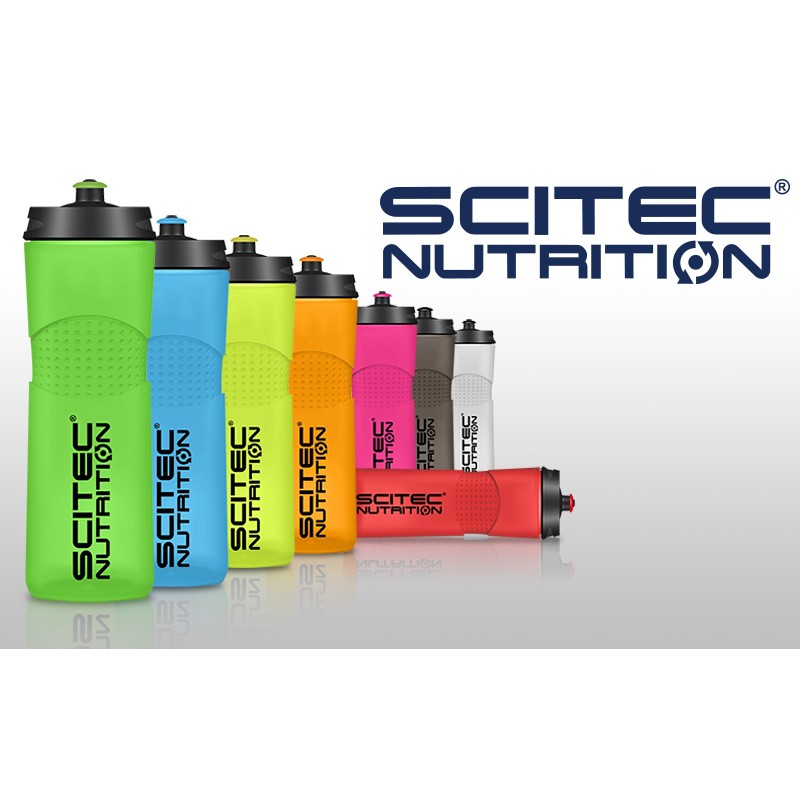 Bình Lắc  Shaker Scitec Bike Bottle 650 ML - Bình uống nước miệng nhỏ đạp xe / chạy bộ