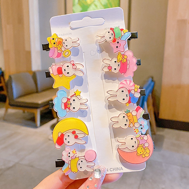 Kẹp tóc hình hoạt hình dễ thương cho bé gái