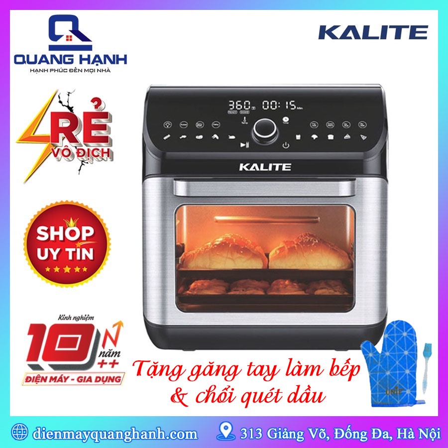 [Hàng chính hãng] Nồi chiên không dầu Kalite KL1200 KL1200