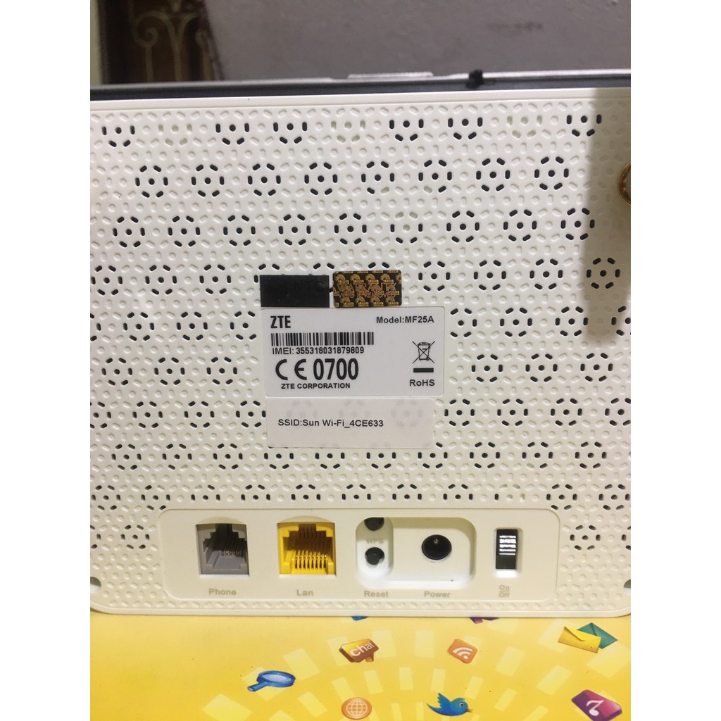 Bộ Phát Wifi 3G ZTE MF25A Tốc Độ Mạnh Mẽ 21.6mps | BigBuy360 - bigbuy360.vn