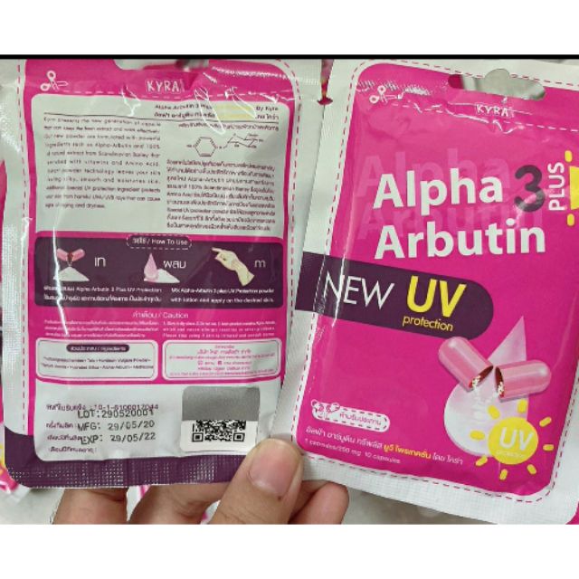 Bột alpha arbutin uv chống nắng