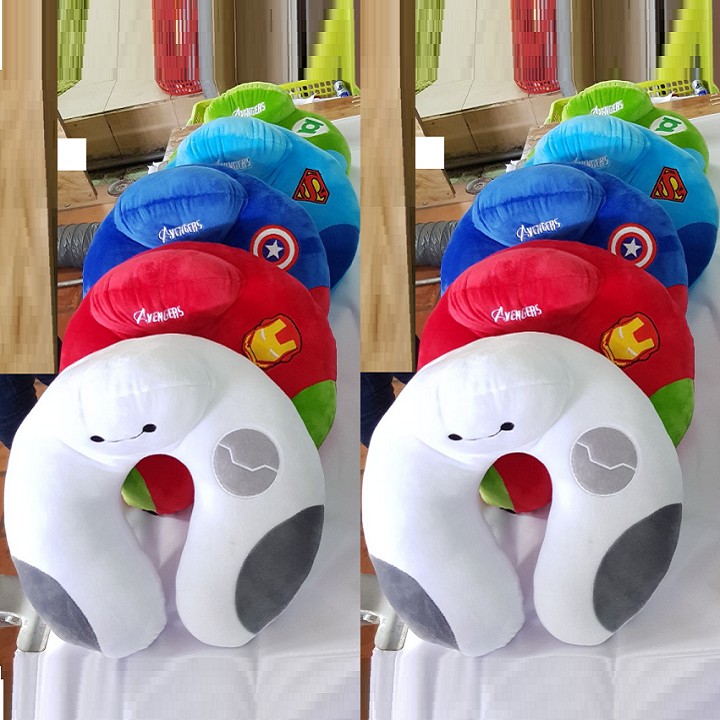 gối kê cổ Avengers - gối kê cổ Avengers