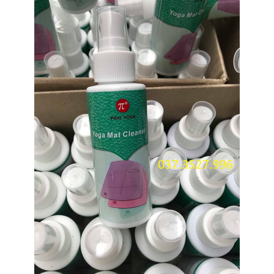 Nước xịt vệ sinh thảm yoga pido chính hãng.100ml