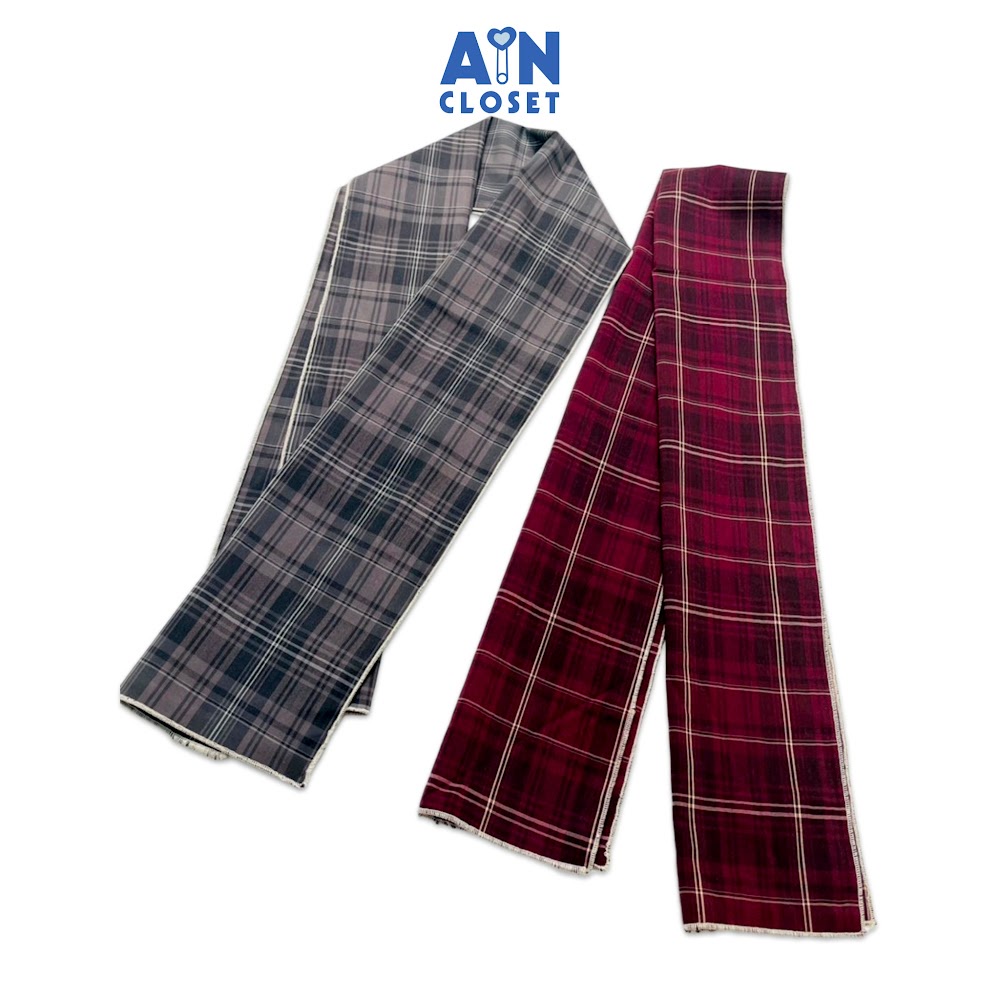 Khăn rằn unisex họa tiết Caro cotton - AICDBTY26ROY - AIN Closet