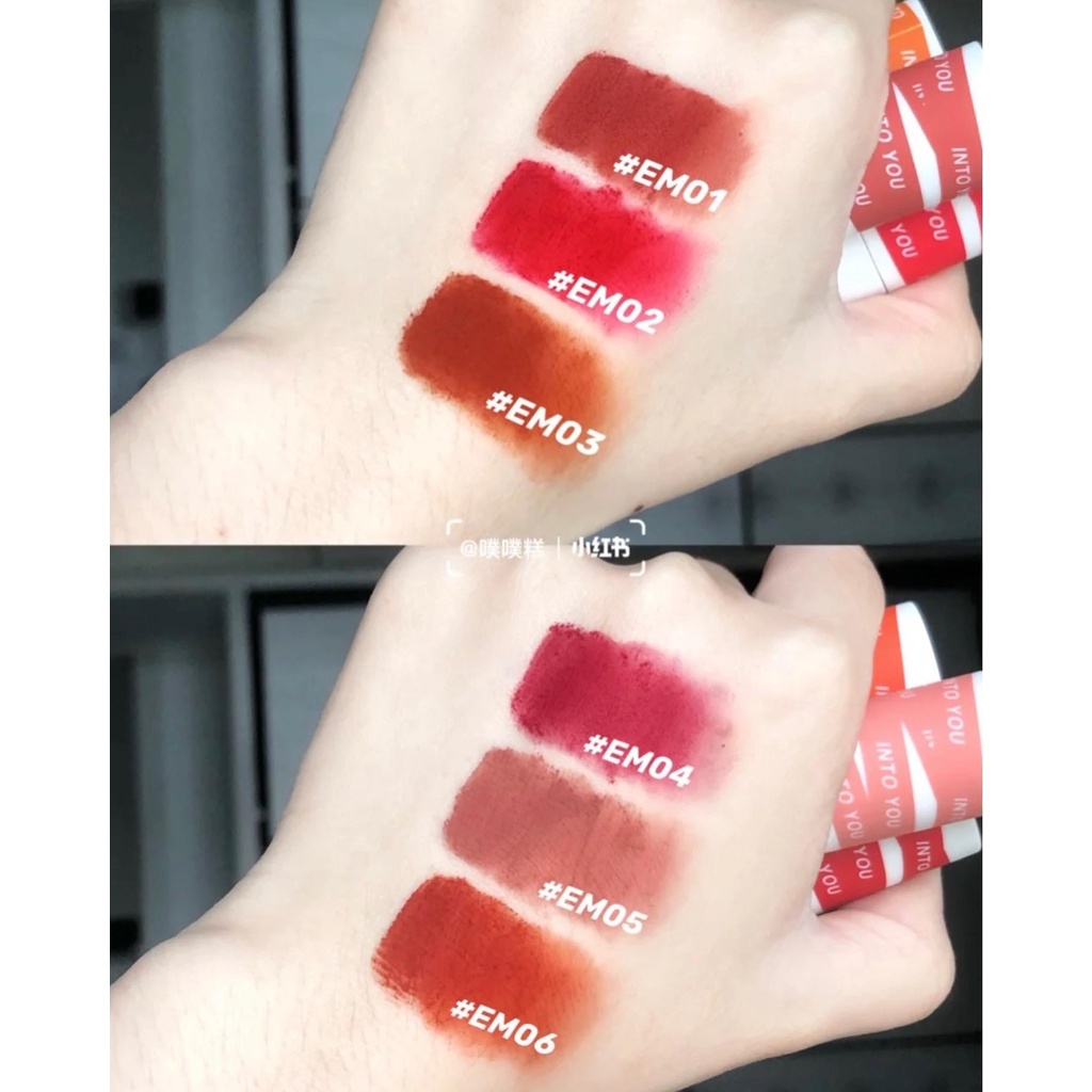 Into You - Son kem bùn, hiệu ứng mịn như nhung Shero Super Matte Lip Check Mud